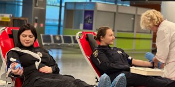 Здай кров — врятуй життя: поліцейські Київщини долучилися до донорської акції