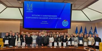 Випуск арбітрів академії УАФ: 37 слухачам вручили сертифікати про завершення навчання