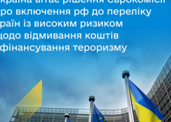 ЄС вперше офіційно внес Росію до чорного списку фінансових ризиків