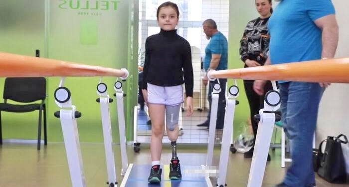 Дев’ятирічна гімнастка, яка втратила ногу внаслідок обстрілу рашистів по Одещині, стала призером Всеукраїнського турніру