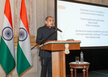 Індія підтвердила підтримку справедливого миру в Україні на прийомі з нагоди Дня Республіки – посол