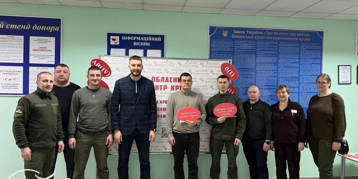 Разом за життя: працівники ДЕІ Поліського округу долучилися до донорства крові