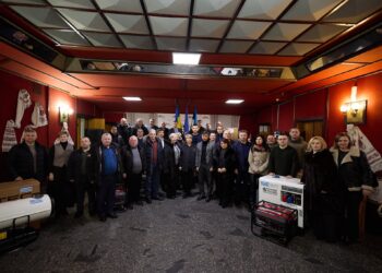 Естонська столиця передала громадам Житомирщини генератори