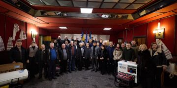 Естонська столиця передала громадам Житомирщини генератори