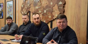 У Міністерстві молоді та спорту України відбулася робоча зустріч керівництва Подільської РДА з директором ДУ «Агенція масового спорту» Андрієм Ребриною.