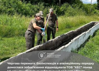 Суд апеляйної інстанції підтримав Екоінспекцію: ТОВ «КЕС» має сплатити понад 1,6 млн грн збитків за забруднення річки Гнилоп’ять