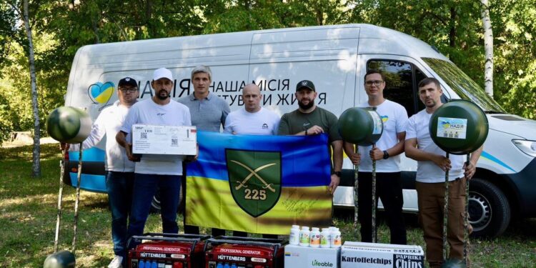 225-й ОШП тримає один із найважчих напрямків фронту: БФ «Надія» та Валерій Дубіль посилюють полк Олега Ширяєва