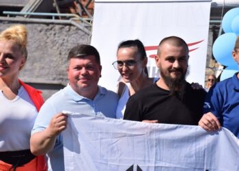 На легендарному стадіоні пройшла масштабна «Олімпійська година на Подолі»
