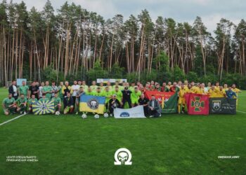 Військовослужбовці ЦСП «ОМЕГА» здобули 1 місце на благодійному турнірі з футболу