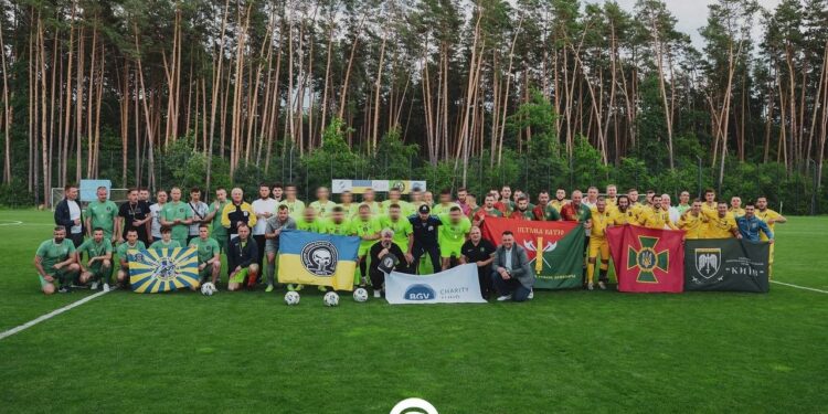 Військовослужбовці ЦСП «ОМЕГА» здобули 1 місце на благодійному турнірі з футболу