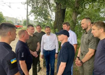 Державна екологічна інспекція України контролює ліквідацію наслідків забруднення озера Кирилівське після чергової російської атаки