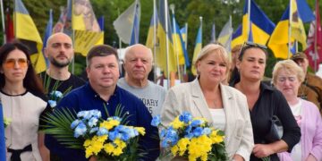 У Подільському районі Києва вшанували пам’ять українців, які загинули в російському полоні